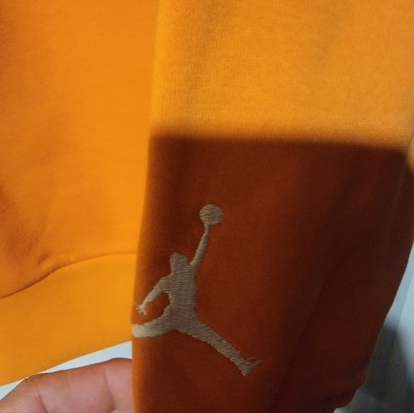 Jordan Brand NBA Phoenix Suns Sunburst-Orange Hoodie CW1096-843 Men’s Sz Large - Picture 4 of 6